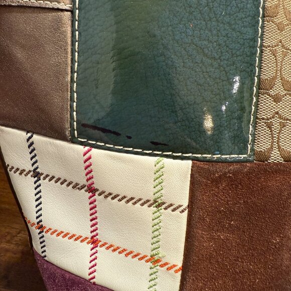 Coach Patchwork Purse - Picture 5 of 7